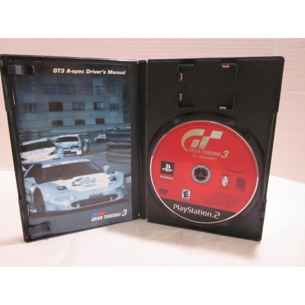 GRAN TURISMO 3 A-SPEC PlayStation 2 PS2 Complete With Manual Sony Games